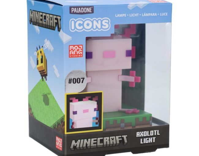 Paladone Icons: Minecraft - Axolotl Light (PP11390MCFV3ID) - Image 2