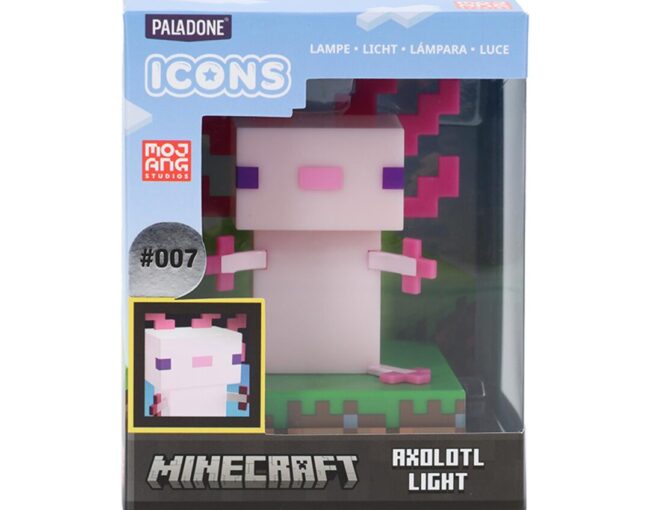 Paladone Icons: Minecraft - Axolotl Light (PP11390MCFV3ID) - Image 3