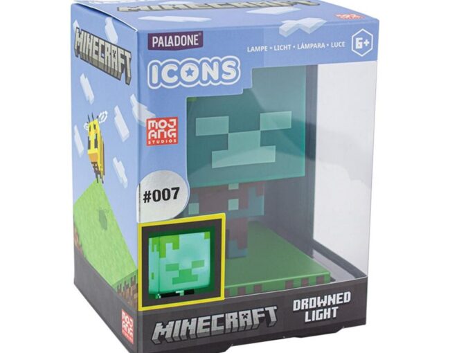 Paladone Minecraft - Drowned Zombie Icon Light (PP7999MCFV2) - Image 3