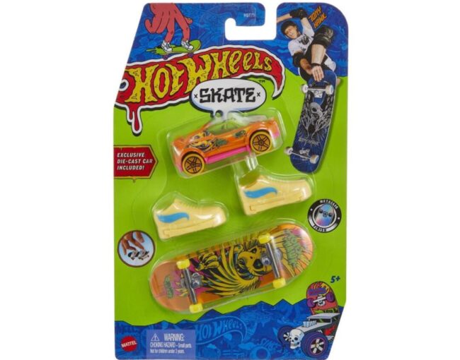 Mattel Hot Wheels: Skate - Hi Beam & Shrieking Havoc Tony Hawk Fingerboard Set (HNG59)