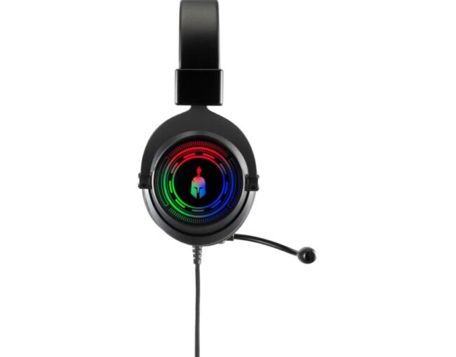 Spartan Gear - Myrmidon 3 Wired Headset (compatible with PC, playstation 4, playstation 5, xboxone, xbox series x/s, switch) (color: Black) - Image 2