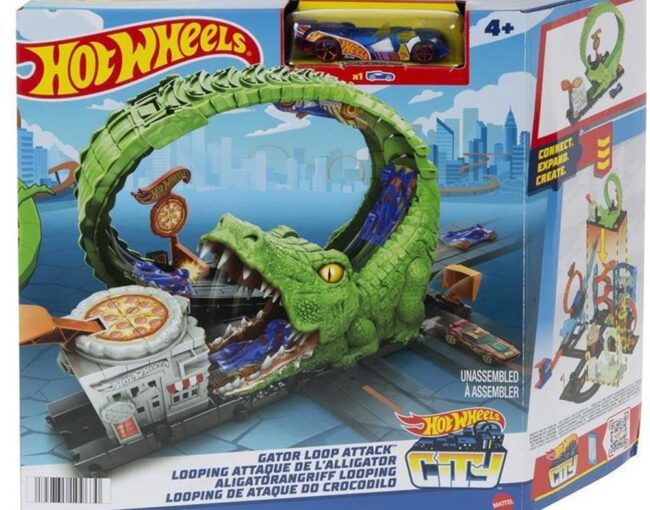 Mattel Hot Wheels City - Gator Loop Attack (HKX39) - Image 2
