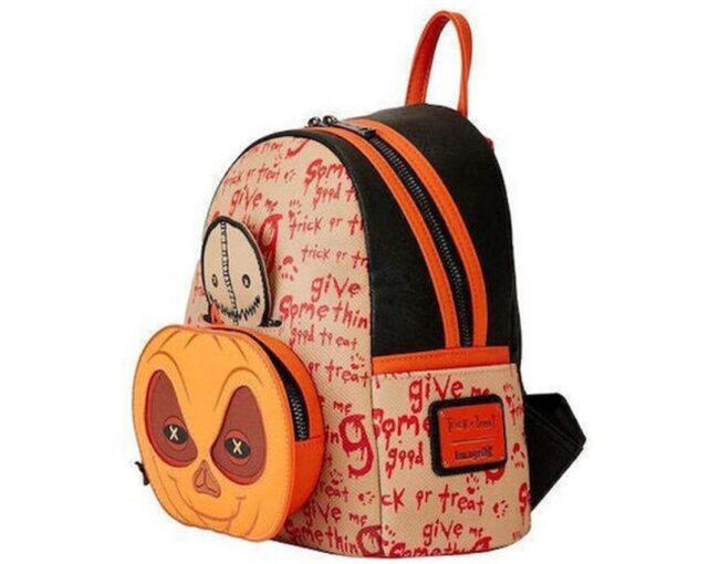 Loungefly Egendary Pictures: Trick R Treat - Pumpkin Cosplay Mini Backpack (TRTBK0008)