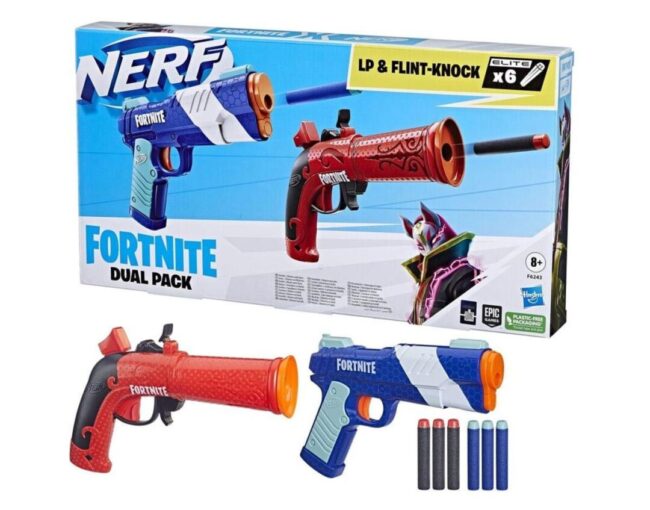 Hasbro Nerf: Fortnite Dual Pack - LP & Flint-Knock (F6243)