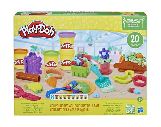 Hasbro Play-Doh: Grow Your Garden Toolset (F6907) - Image 3