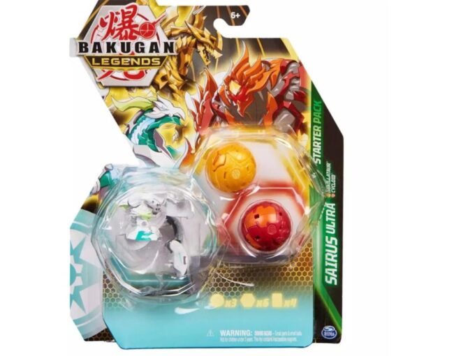 Spin Master Bakugan Legends: Sairus Ultra - Auxillataur  Cycloid Starter Pack (20140287)