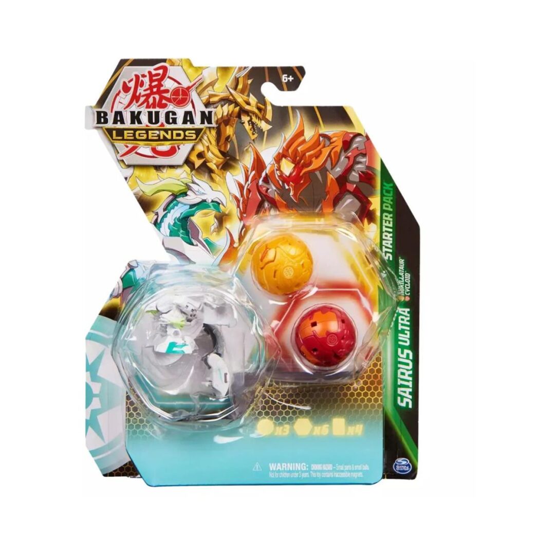 Spin Master Bakugan Legends: Sairus Ultra - Auxillataur  Cycloid Starter Pack (20140287)