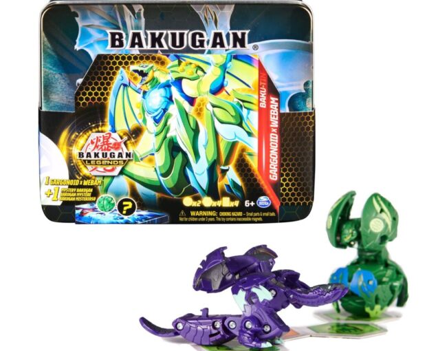 Spin Master Bakugan Legends: Baku-tin - Garganoid X Webam (6066256)