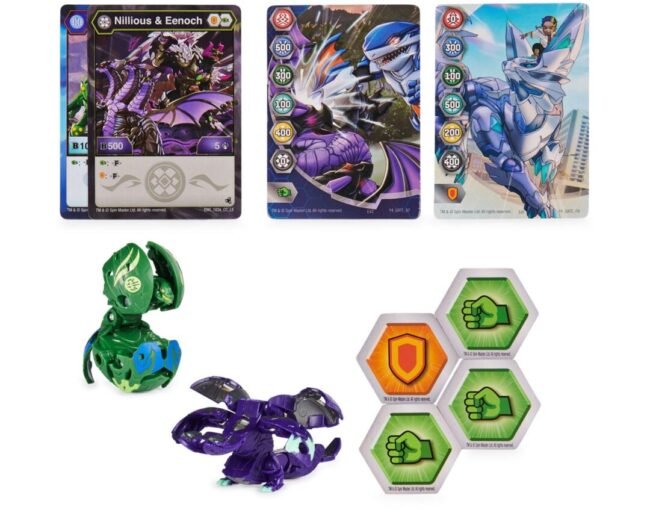 Spin Master Bakugan Legends: Baku-tin - Garganoid X Webam (6066256) - Image 2