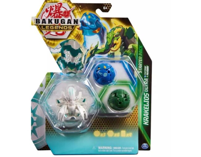Spin Master Bakugan Legends: Krakelios Ultra - Centipod  Maxodon Starter Pack (20140289)