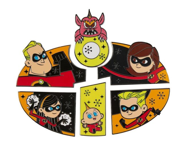 Loungefly Disney Pixar - Incredibles Puzzle Blind Box Pins (WDPN3013)