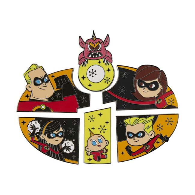 Loungefly Disney Pixar - Incredibles Puzzle Blind Box Pins (WDPN3013) - Image 3