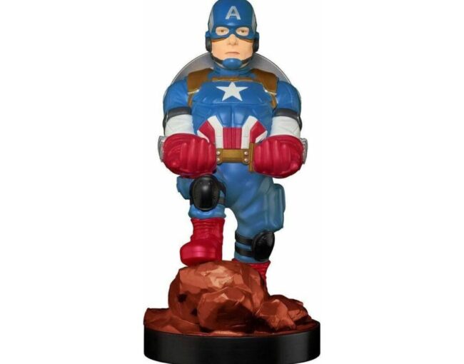 EXG Cable Guys: Captain America Phone & Controller Holder (CGCRMR300202)