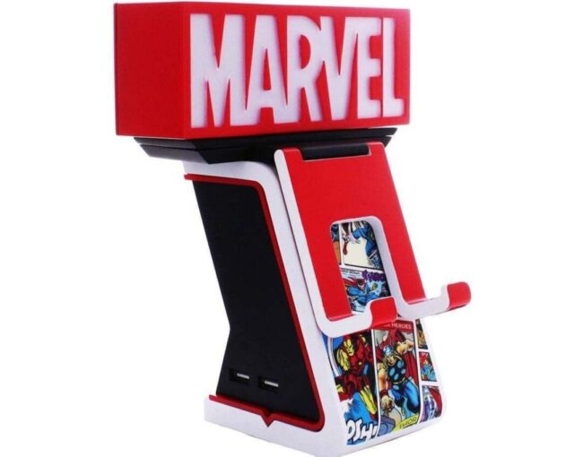 EXG Ikons by Cable Guys: Marvel Ikon - Light Up Phone & Controller Charging Stand (CGIKMR400447)