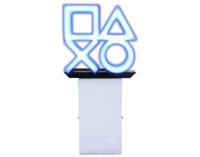 EXG Ikons by Cable Guys: Playstation Ikon - Light Up Phone & Controller Charging Stand (CGIKPS400452) - Image 3