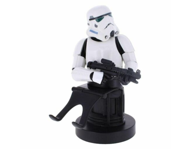 EXG Cable Guys: Star Wars The Mandalorian - Stormtrooper Phone & Controller Holder (CGCRSW400357)