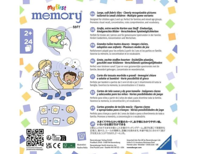 Ravensburger Board Game Soft: My First Memory Little Animals (20998) - Image 2