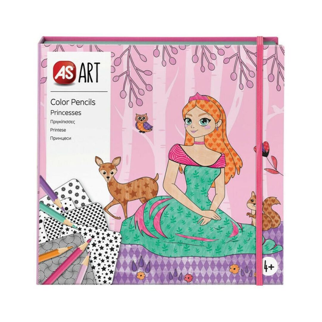 AS Art: Color Pencils Princesses (1038-21054)