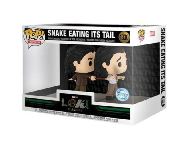 Funko Pop! Moment Marvel: Loki Season 2 - Snake Eating It's Tail (Special Edition) #1330 Bobble-Head Vinyl Figures