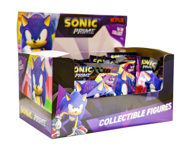 P.M.I. Sonic Prime Collectible Figure 6.5cm - 1 Pack (S1) Blindbag (Random) (SON2005)