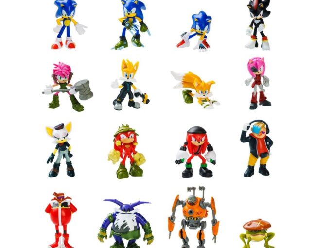 P.M.I. Sonic Prime - 3 Pack (S1) Collectible Figure (6.5cm) (Random) (SON2020) - Image 2