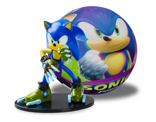 P.M.I. Sonic Prime Capsule Articulated  - 1 Pack (S1) Action Figure (7.5cm) (Random) (SON6008)