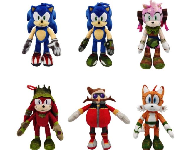 P.M.I. Sonic Prime Clip On Plush Character (15cm) (S1) (Random) (SON7004) - Image 2