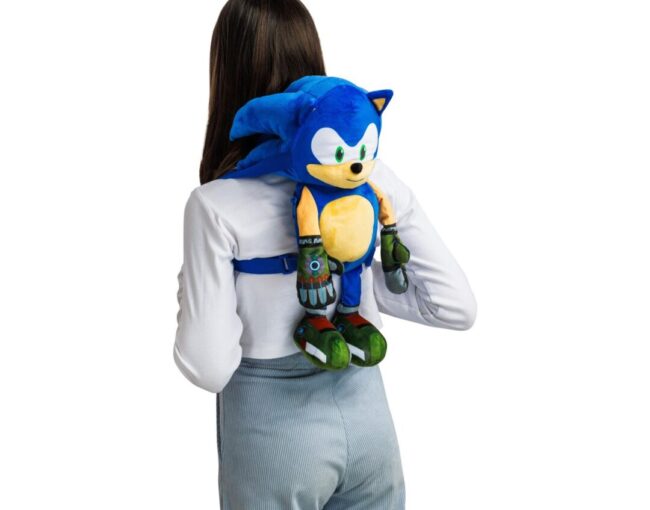P.M.I. Sonic Prime Plush Backpack (30cm) (SON7020) - Image 2