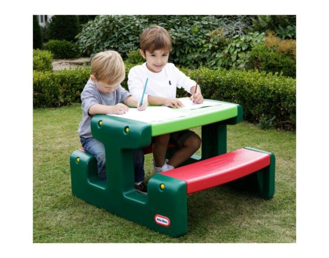 Little Tikes Junior Picnic Table - Evergreen (479A00060) - Image 3