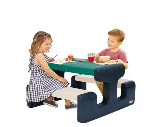 Little Tikes Junior Picnic Table  (Jungle) (174063E3) - Image 2