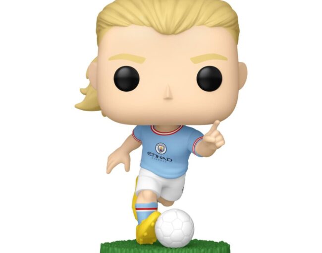Funko Pop! Football: Manchester City - Erling Haaland (with Ball) #60 Vinyl Figure