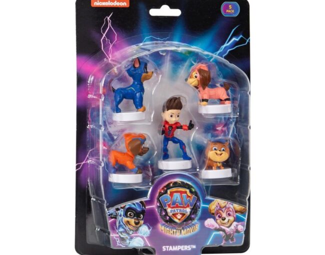 P.M.I. Paw Patrol: The Mighty Movie - Stampers 5 Pack (S2) (Random) (PAWM5240) - Image 3