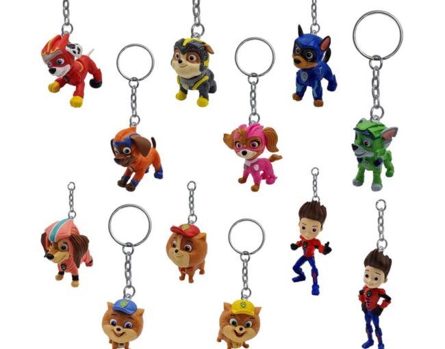 P.M.I. Paw Patrol: The Mighty Movie - Figural Keychain (S2) (PAWM8204) - Image 3