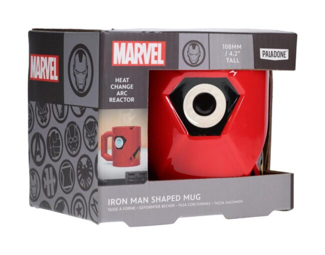 Paladone: Marvel Avengers - Iron Man Shaped Heat Change Mug (500ml) (PP11321MA) - Image 2
