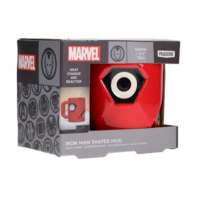 Paladone: Marvel Avengers - Iron Man Shaped Heat Change Mug (500ml) (PP11321MA) - Image 2