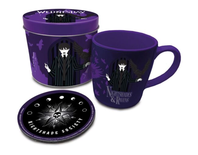 Pyramid Wednesday: Nightshades  Ravens (Mug  Coaster In Keepsake Tin) (GP86602)