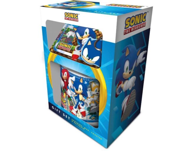 Pyramid SEGA: Sonic The Hedgehog - Mug, Coaster  Keychain Gift Set (GP86530)