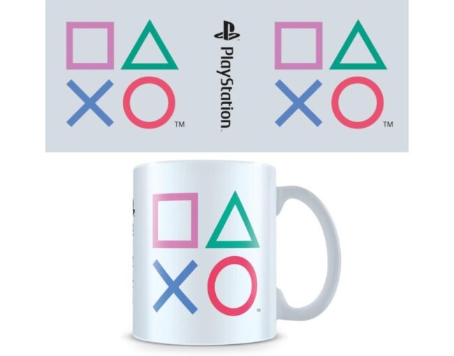 Pyramid PlayStation (Shapes) Coloured Mug (MG25990C)