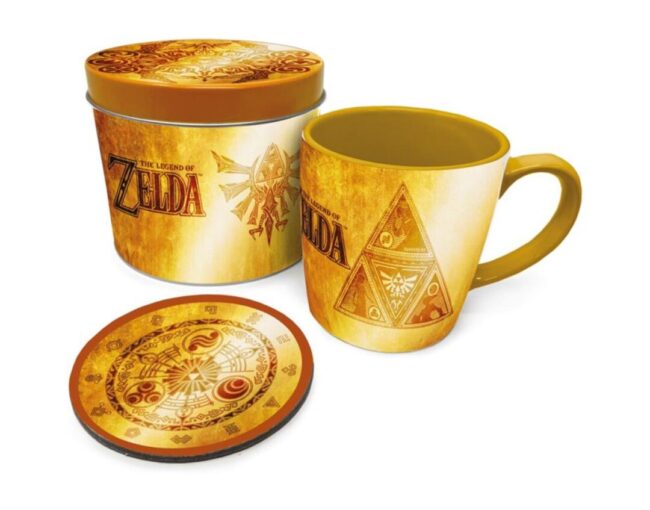 Pyramid Nintendo: The Legend of Zelda: Golden Triforce - Mug  Coaster Tin (GP86075)
