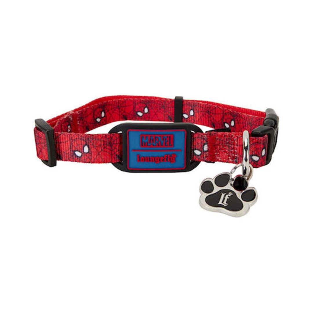 Loungefly Pets Disney: Marvel - Spider Man Dog Collar (L) (MVPDC0004L)