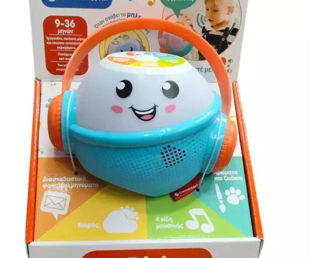 AS Baby Clementoni: Βρεφικό Παιχνίδι - Dixi Η Έξυπνη Βοηθός (Μιλάει Ελληνικά) (1000-63263) - Image 3