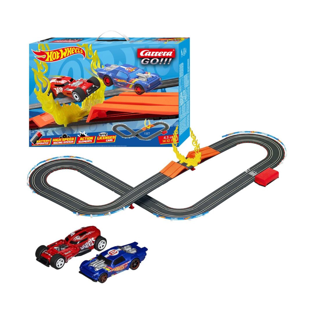 Carrera GO!!! Set: Hot Wheels™ - Battery Operated 1:43 (20063517)