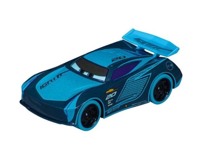 Carrera GO!!! Set: Disney Cars - Glow Racers Lightning McQueen VS Jackson Storm - Battery Operated 1:43 (20063521) - Image 2