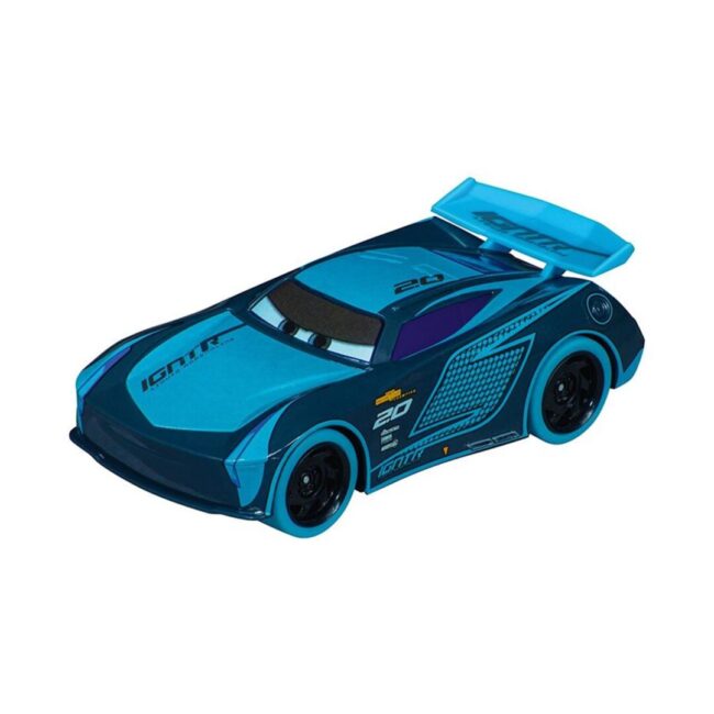 Carrera GO!!! Set: Disney Cars - Glow Racers Lightning McQueen VS Jackson Storm - Battery Operated 1:43 (20063521) - Image 2