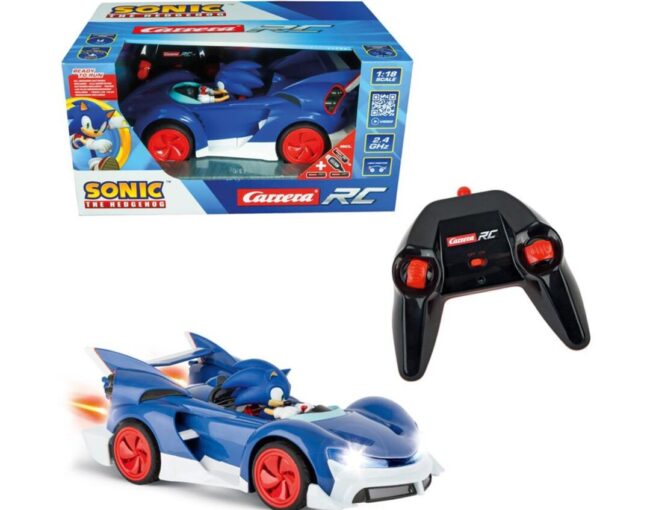 Carrera R/C Car: 2,4GHz Team Sonic Racing - Sonic (Performance Version) - 1:18 (370201063)