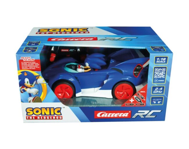 Carrera R/C Car: 2,4GHz Team Sonic Racing - Sonic (Performance Version) - 1:18 (370201063) - Image 2