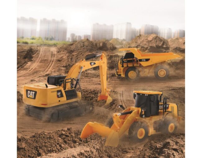 Carrera CAT R/C Car: 950M Wheel Loader (B/O) - 1:35 (37023003) - Image 3