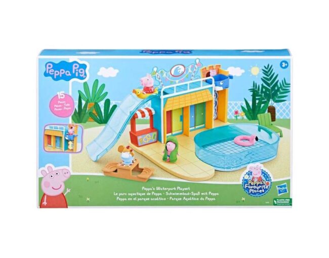 Hasbro Peppa Pig Peppa's Favourite Places: Peppa's Waterpark Playset (F6295)
