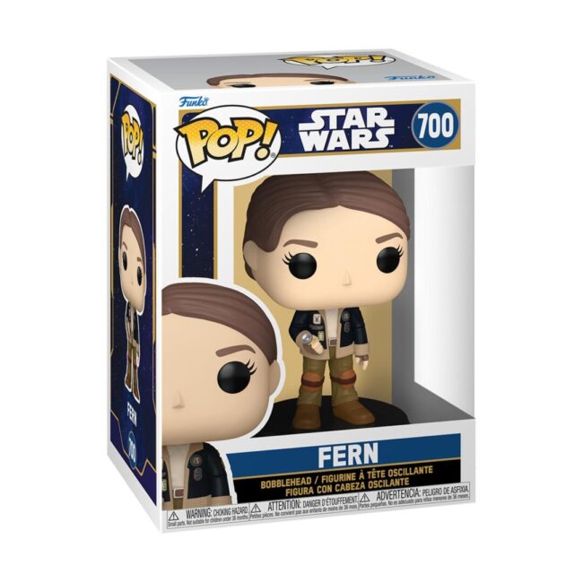 Funko Pop! Star Wars: Skeleton Crew - Fern #700 Bobble-Head Vinyl Figure - Image 2