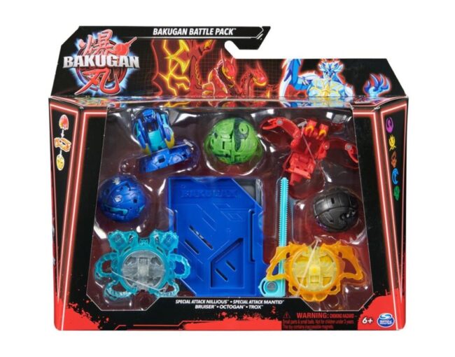 Spin Master Bakugan: Battle Pack - Special Attack Nillious/Mantid/Bruiser/Octogan/Trox (20142084)